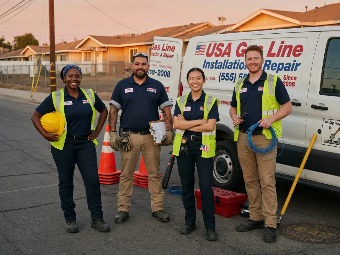 Gas Line Installation company in Molena, GA
